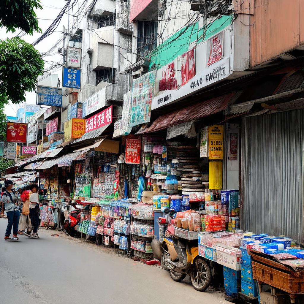 Các cửa hàng và tiện ích trên Đường Hoàng Dư Khương, phường 12, quận 10, TP HCM